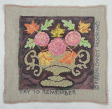 Baltimore Album Quilt Inspired Rug Hooking Patterns - Complete Set of 9 -