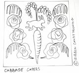 Baltimore Album Quilt Inspired Rug Hooking Patterns - Complete Set of 9 -