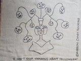 I can't stop thinking about Halloween Rug Hooking Pattern
