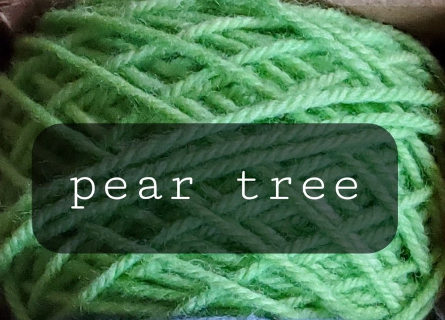 12 Days of Christmas Yarn: And a partridge in a pear tree/65 yrd