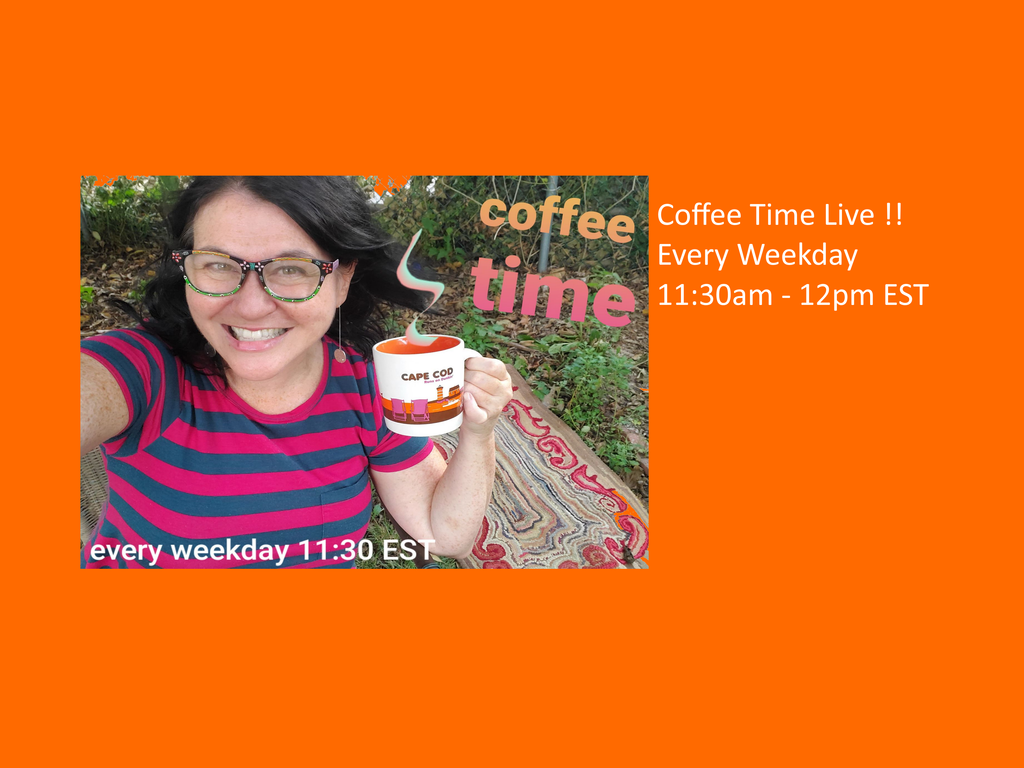 Daily Coffee Time YouTube Live Stream 11:30 -12:00pm EST