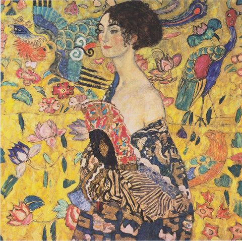 Klimt's Lady with Fan