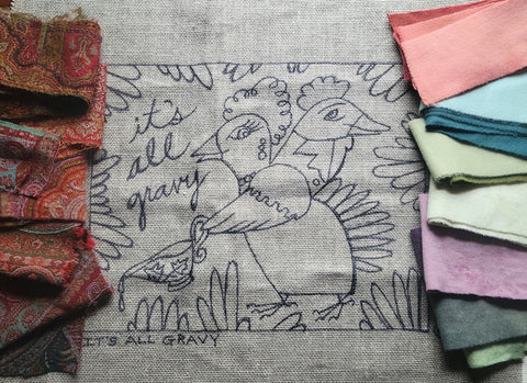 !!!BLACK FRIDAY LIMITED PATTERN, PAISLEY & DORR WOOL GRAB BAG!!!