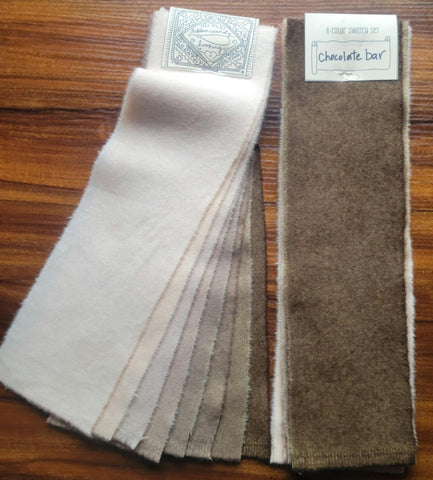 Eight Color Swatch Set Chocolate Bar