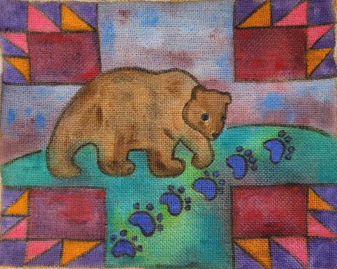 Ribbon Candy Paintbox Quilts: Bear Paw