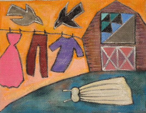Ribbon Candy Paintbox Quilts: Birds in Air