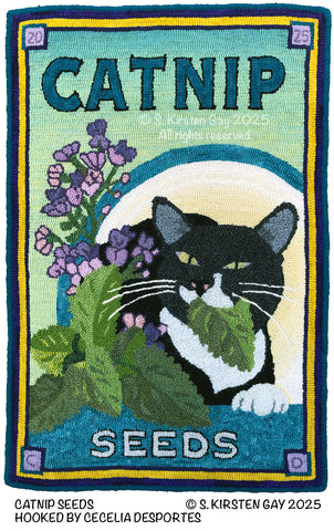 Pitterpat Press - Issue One: Catnip Seeds Pattern ( Magpie Time Magazine #1)