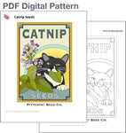 Pitterpat Press - Issue One: Catnip Seeds Pattern ( Magpie Time Magazine #1)