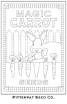 Pitterpat Press - Issue Two:Magic Carrot Seeds Pattern ( Magpie Time Magazine #2)