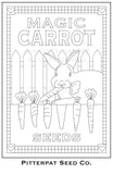 Pitterpat Press - Issue Two:Magic Carrot Seeds Pattern ( Magpie Time Magazine #2)
