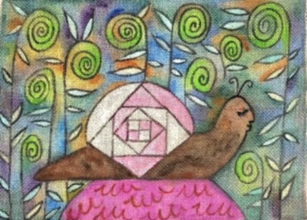 Ribbon Candy Paintbox Quilts: Snail Trail