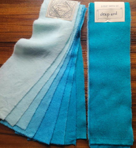 Eight Color Swatch Set Deep End