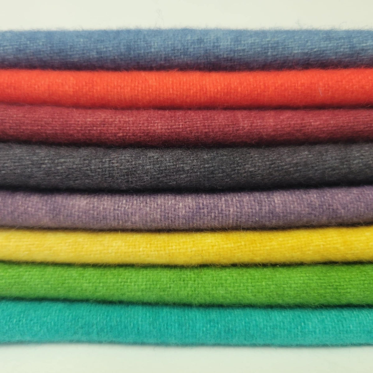 Crazy Eights Knitted Fall Scarf Swatch Set