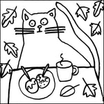Fluffy the Cat Mini Punch Patterns and Kits