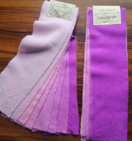 Eight Color Swatch Set Circus Purple