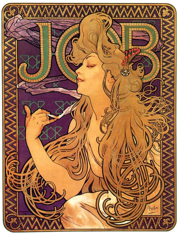 Vintage Mucha: Job