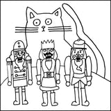 Fluffy the Cat Mini Punch Patterns and Kits