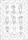 Halloween Hollywood Squares