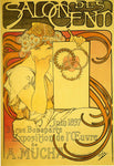 Vintage Mucha: Salon des Cent