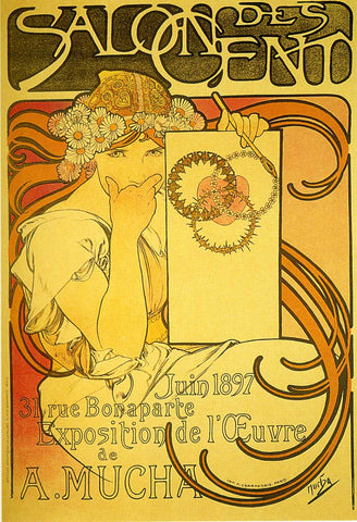 Vintage Mucha: Salon des Cent