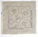 Rug Hooking Monthly Beginner Kit February Valentines Conversation Hearts