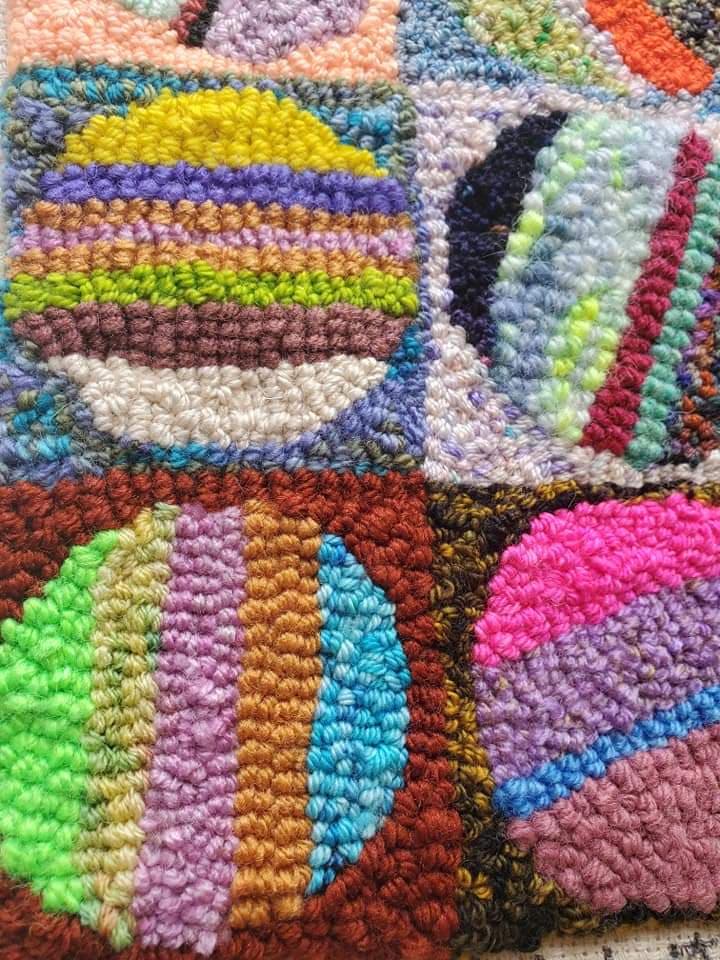 Yarn Sampler, Rustic Rainbow – Little House Rugs