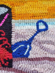 Rug Hooking Monthly Beginner - June Kit Sand Pail