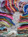 Deco Galaxy  Yarn Sampler Rug Hooking Kit