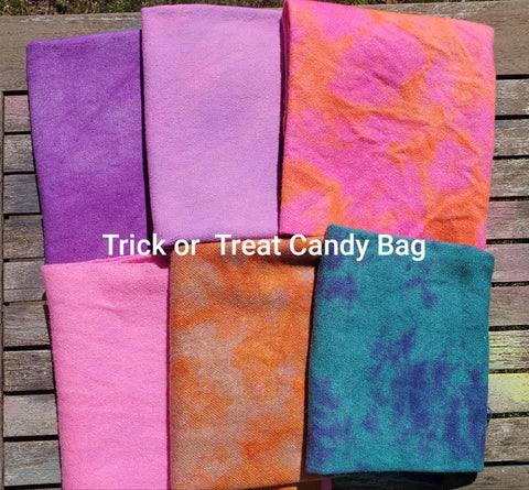 Trick or Treat Candy Bag Set: Quarter and Half Yards