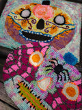 Sugar Skull Pumpkin, Day of the Dead Altar Piece finishing kit