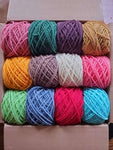12 Days of Christmas Yarn Sampler, 12 colors