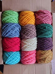 12 Days of Christmas Yarn Sampler, 12 colors