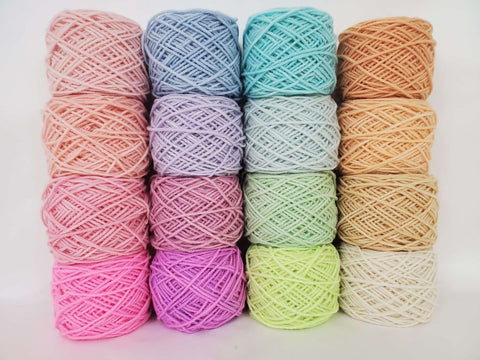 Winter Carnival Yarn Sampler, 16 colors