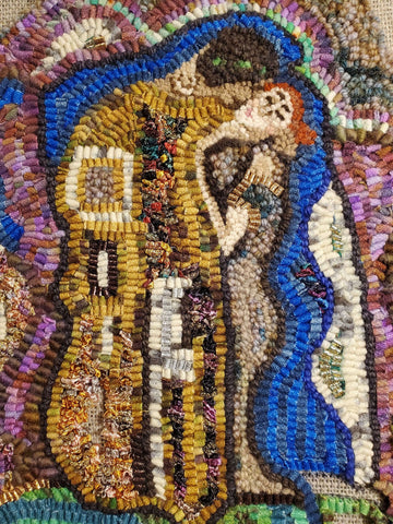 February Kiss, Klimt February 2021 Beginners kit