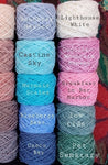 Weekend in Maine, Yarn Sampler, 20 colors