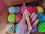 When the Pie was opened, Punch Needle Beginners kit