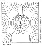 Mr Jack Rug Hooking Pattern Halloween PDF