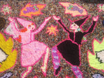 Night Dancing Rug Hooking Pattern Halloween