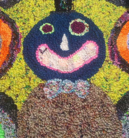 Mr Jack Rug Hooking Pattern Halloween