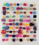 Fiber Circus, fiber yarn sampler, 100 colors!!