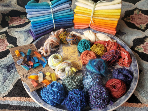van Gogh Swatch and Assorted Fabric set