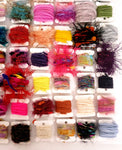 Fiber Circus, fiber yarn sampler, 100 colors!!