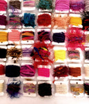 Fiber Circus, fiber yarn sampler, 100 colors!!