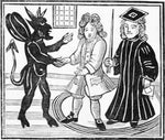 Vintage 18th Century Chapbook: Deal with the Devil
