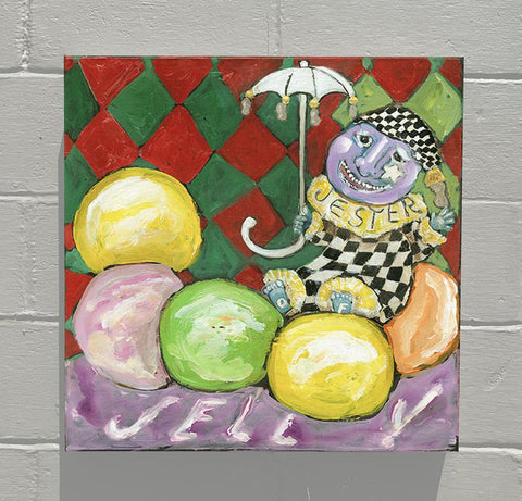 Nancy Thomas Pattern - Alphabet of Sweets - J - JESTER OF JELLY