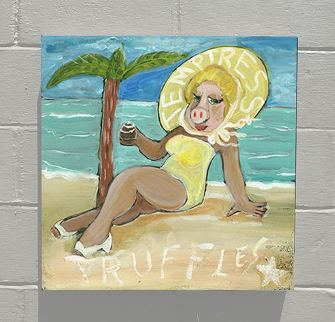 Nancy Thomas Pattern - Alphabet of Sweets - T - TEMPTRESS OF TRUFFLES