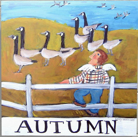 Nancy Thomas Pattern - ANGEL SEASONS - AUTUMN -