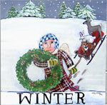 Nancy Thomas Pattern - ANGEL SEASONS - WINTER -