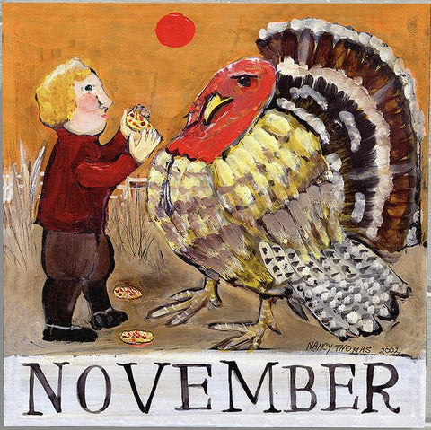 Nancy Thomas Pattern - NOVEMBER - CHILDREN'S MONTH SERIES (TURKEY) -
