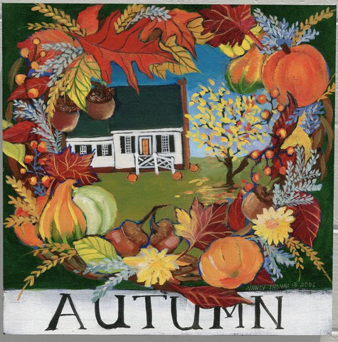 Nancy Thomas Pattern - COLONIAL WILLIAMSBURG SEASONS - AUTUMN -